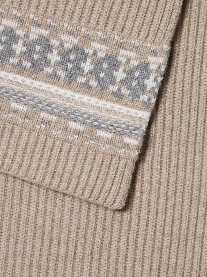 ZEGNA LIGHT TAUPE OASI CASHMERE SCARF outlook