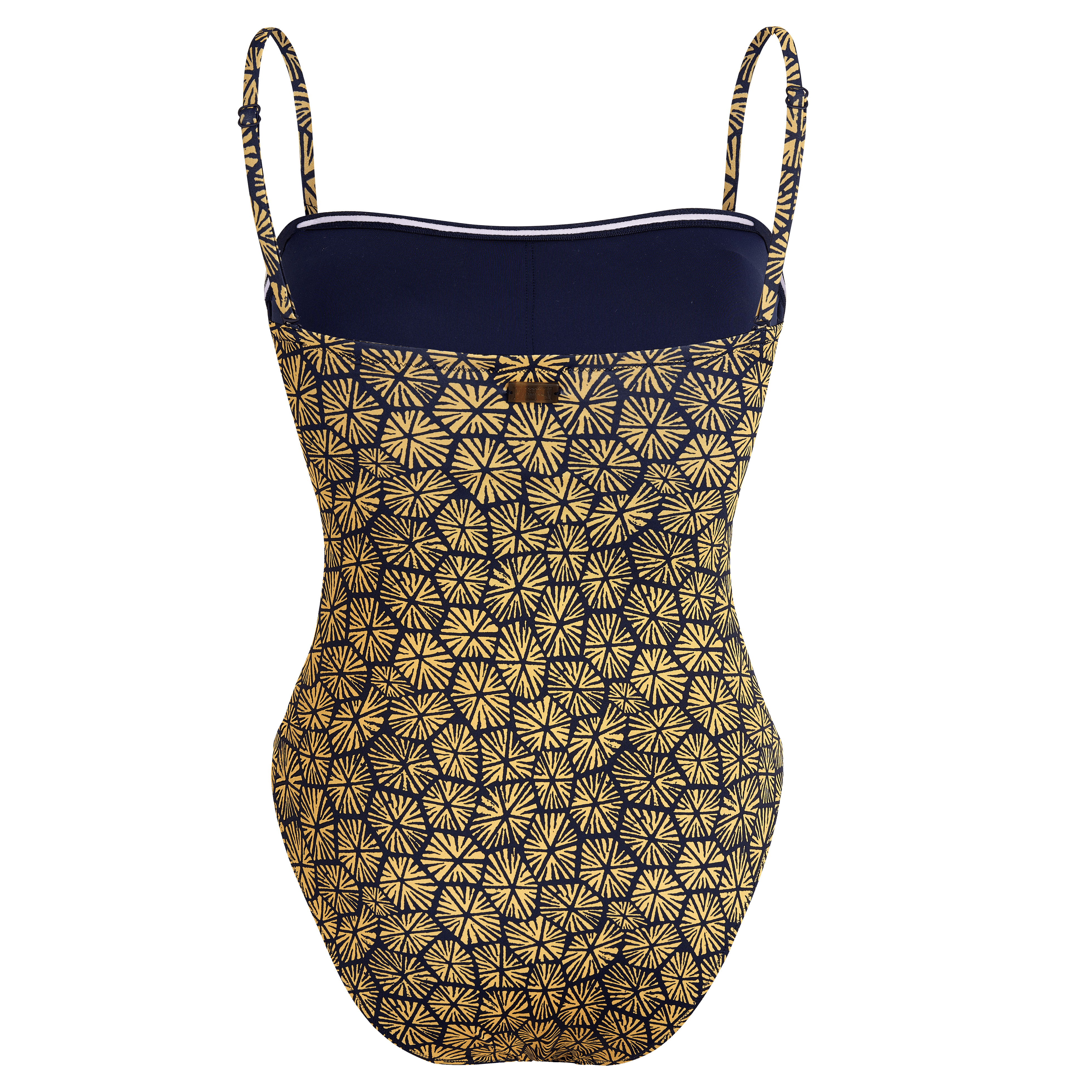 Women Bustier One-piece Swimsuit Carapaces - 2