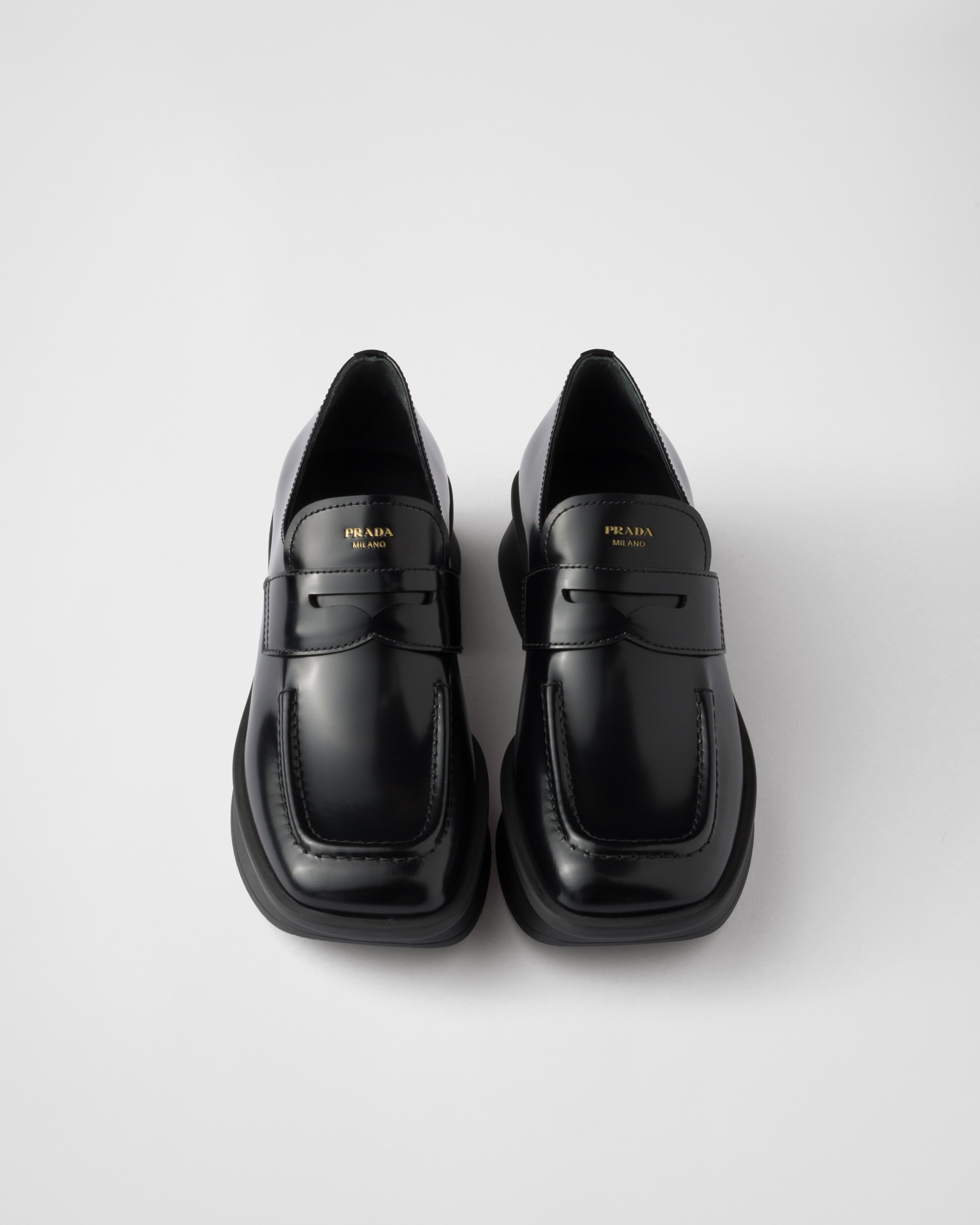 Equal brushed leather loafers - 4