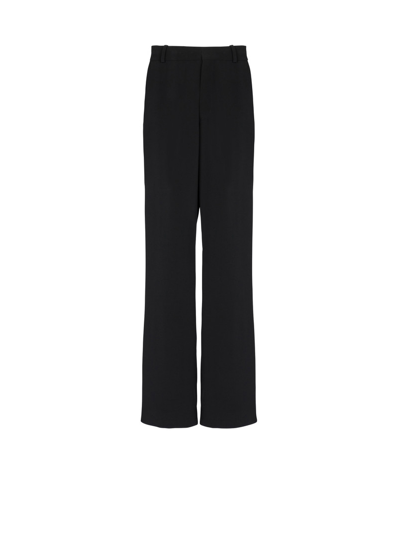 Casual crepe trousers 1
