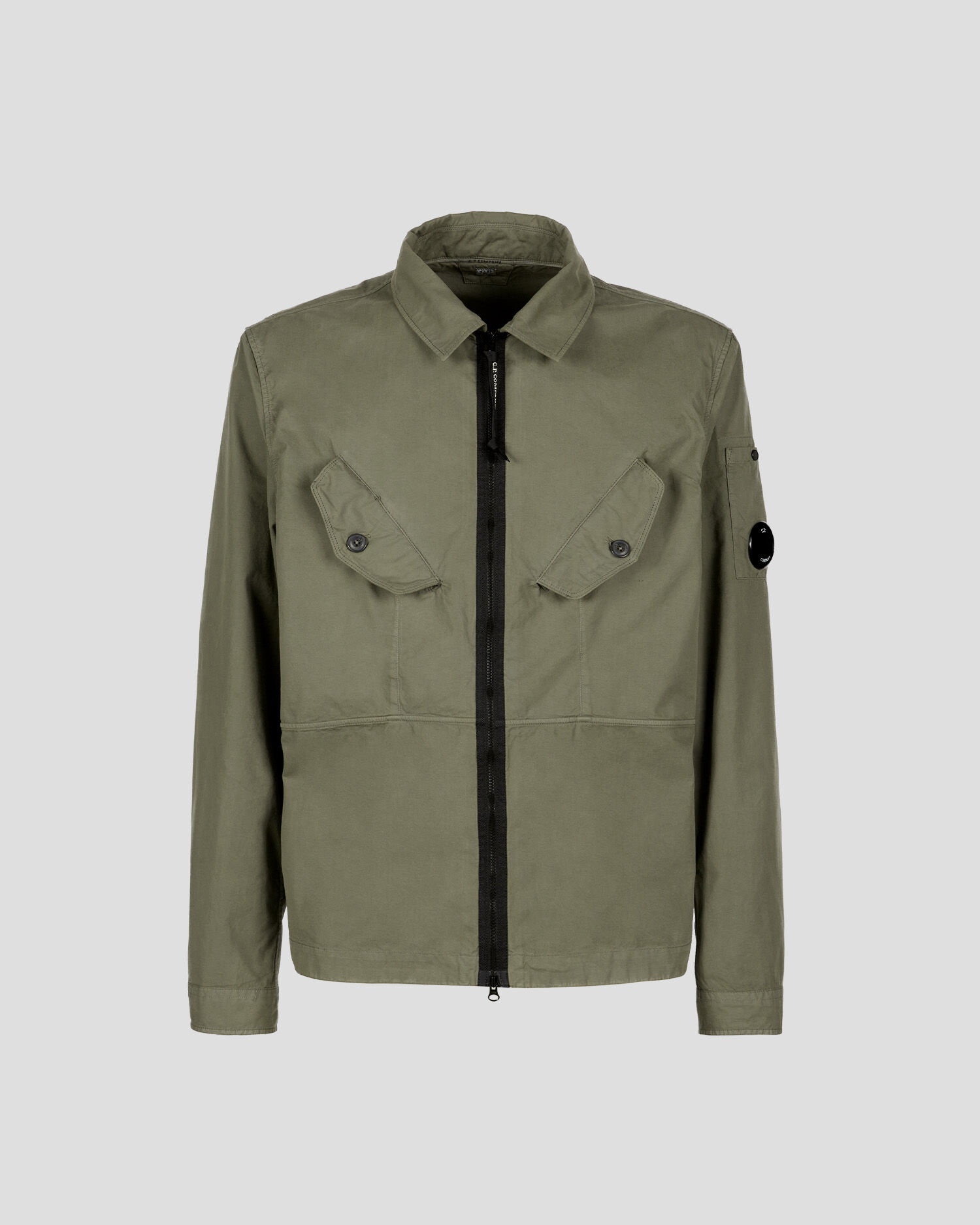 Gabardine Zipped Shirt - 1