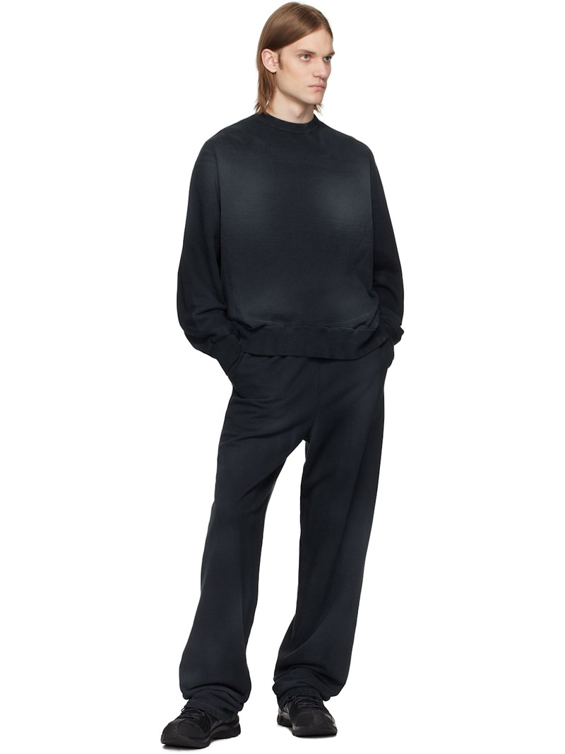 Omar Afridi Navy Dolman Crewneck Sweatshirt outlook