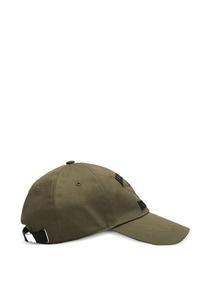 Alexander McQueen embroidered-skull baseball cap outlook