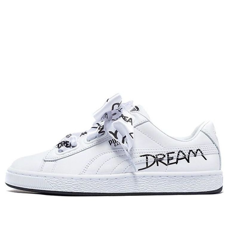 (WMNS) PUMA Basket Heart 'HNDWRTTN' 370185-01 1