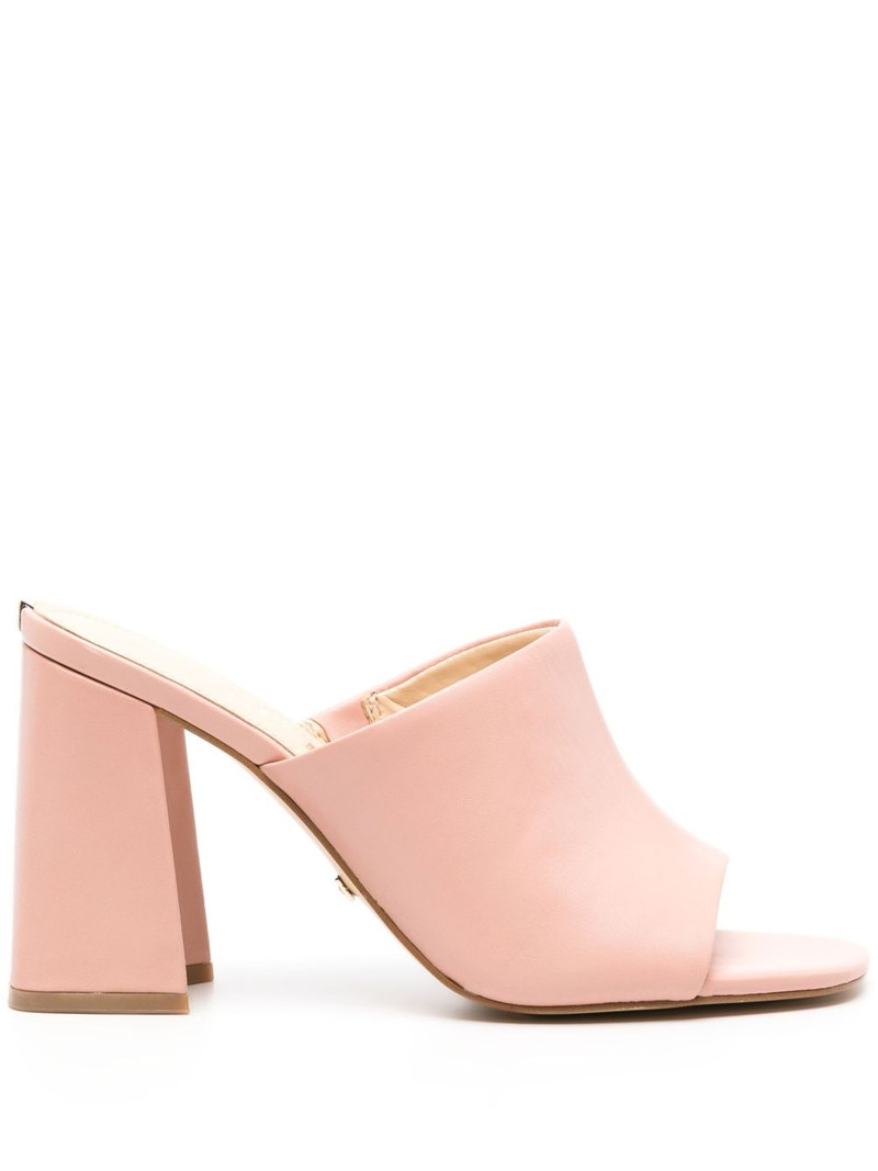 Keila 95mm leather mules 1