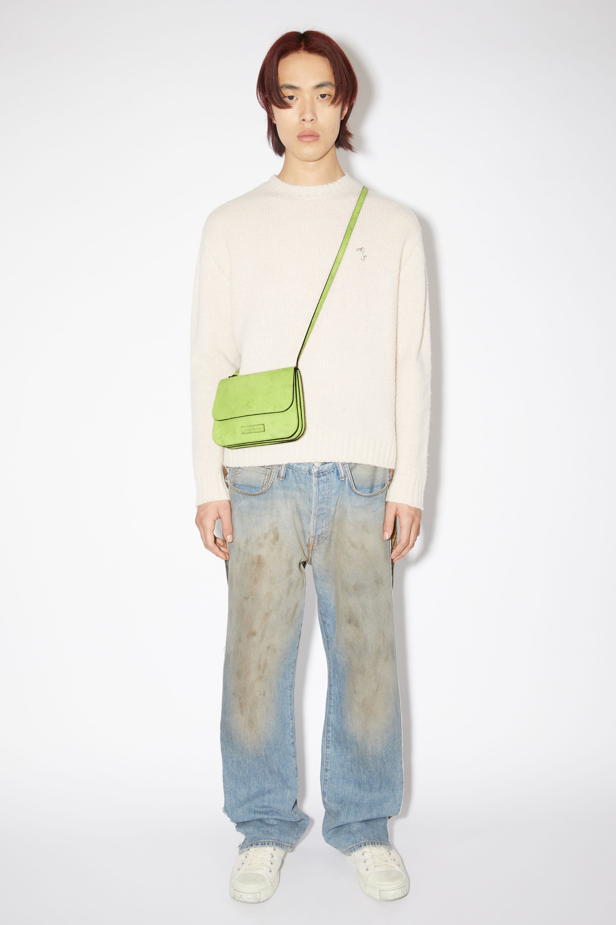 Platt crossbody bag - Lime green - 3