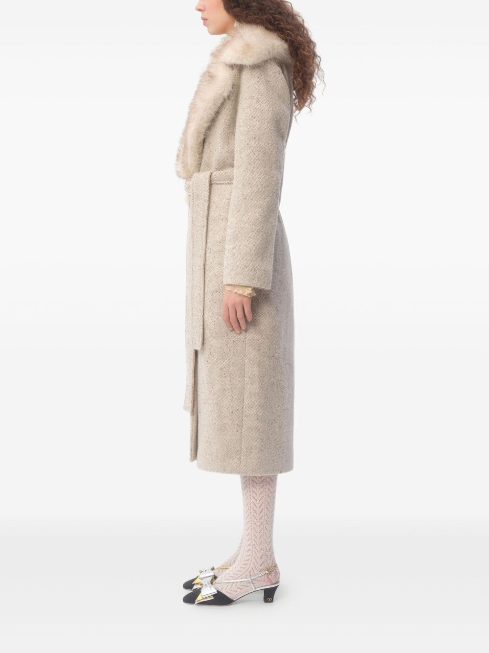 virgin wool coat - 4