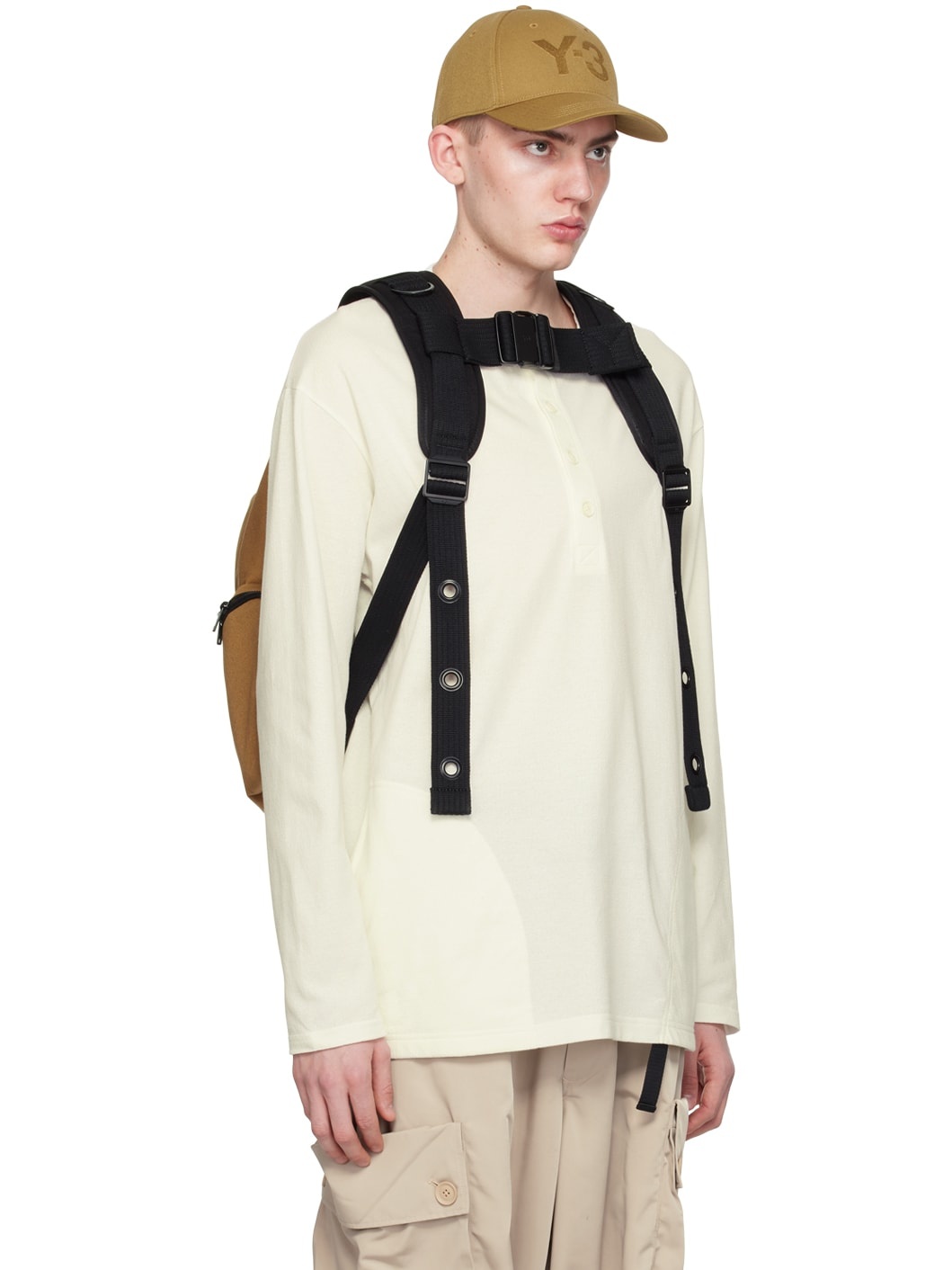 Off-White Buttoned Long Sleeve T-Shirt - 2