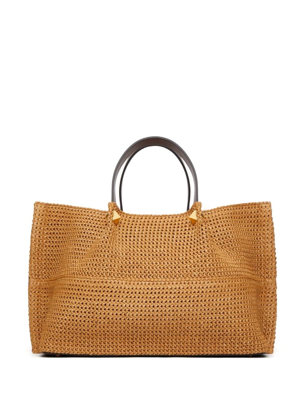 Valentino medium Summer raffia tote bag | farfetch | REVERSIBLE