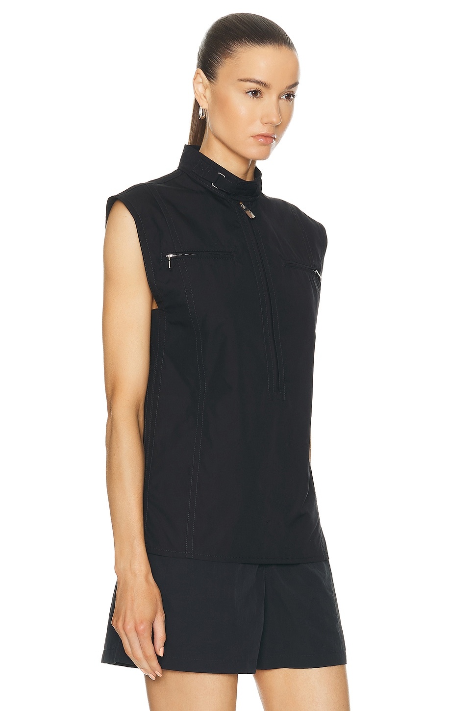 Zip Front Top - 2