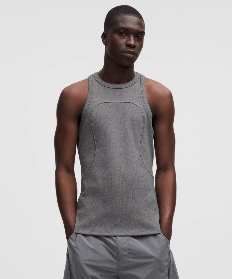 Ribbed Cotton Tight-Fit Tank Top *SLNSH Collection 1