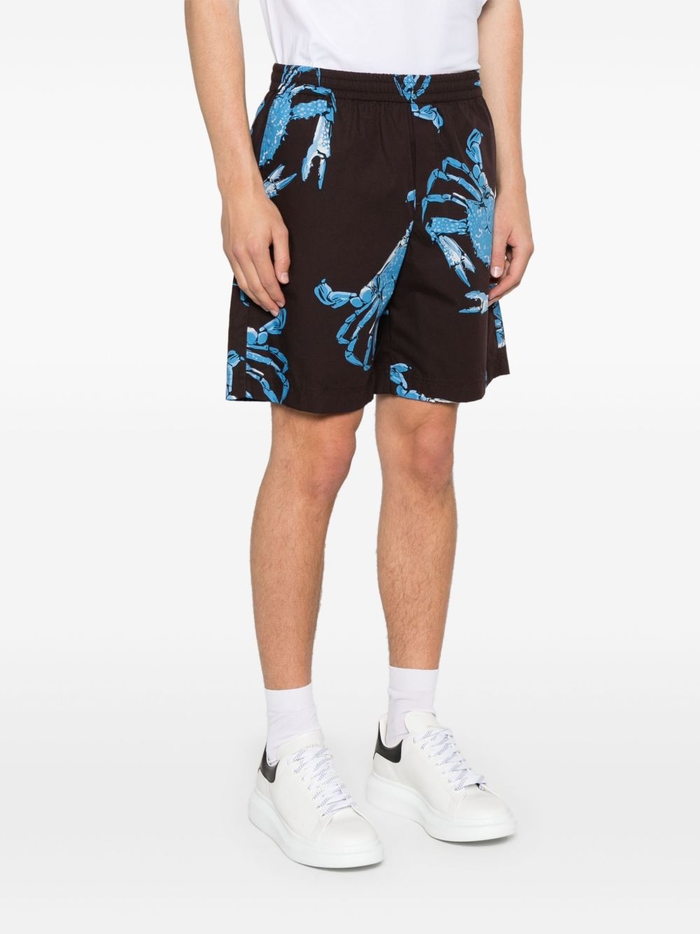 graphic-print shorts - 3