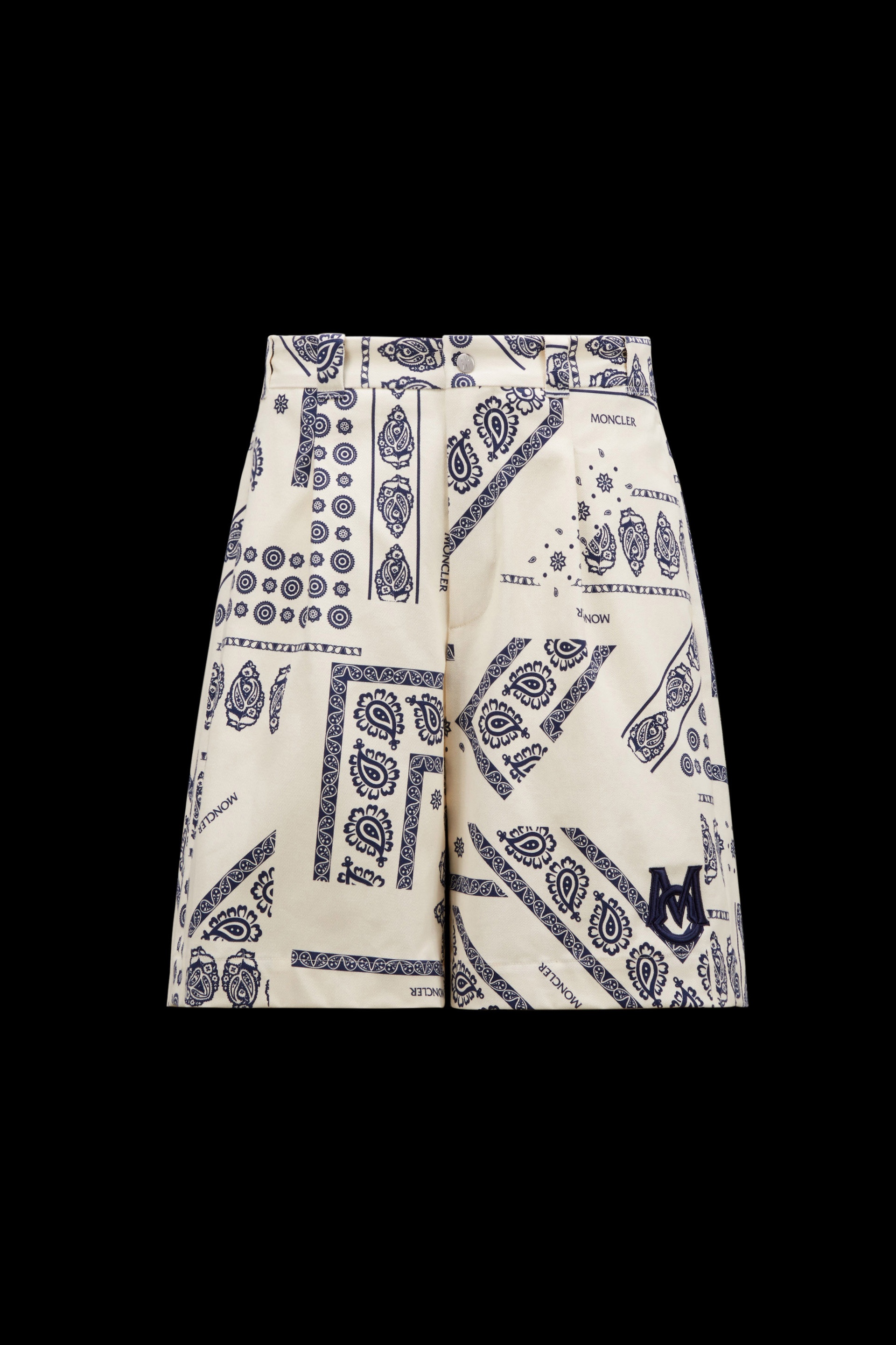 Bandana Print Shorts - 1