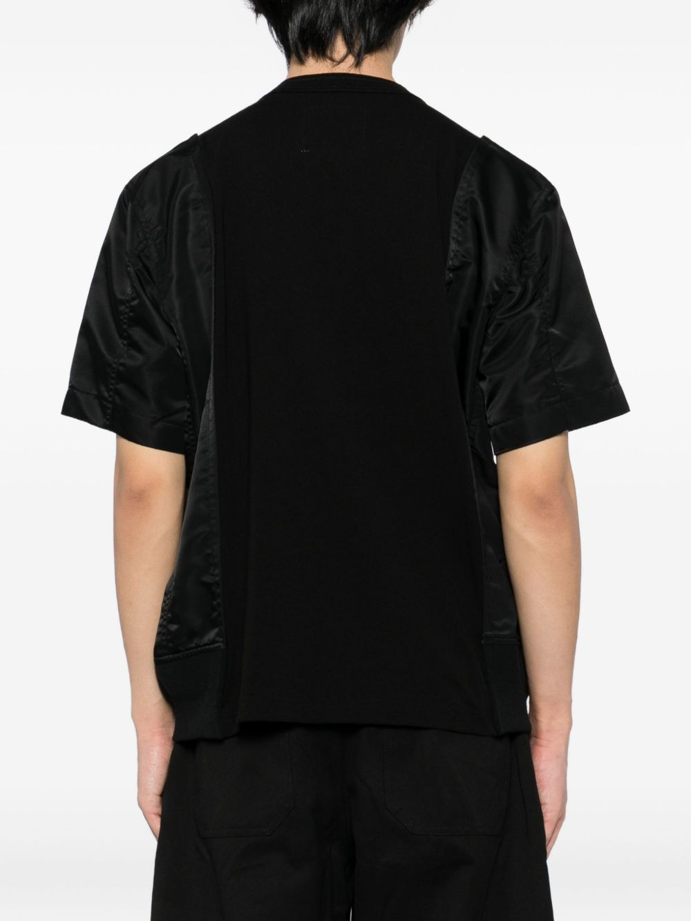 cotton-blended T-shirt - 3