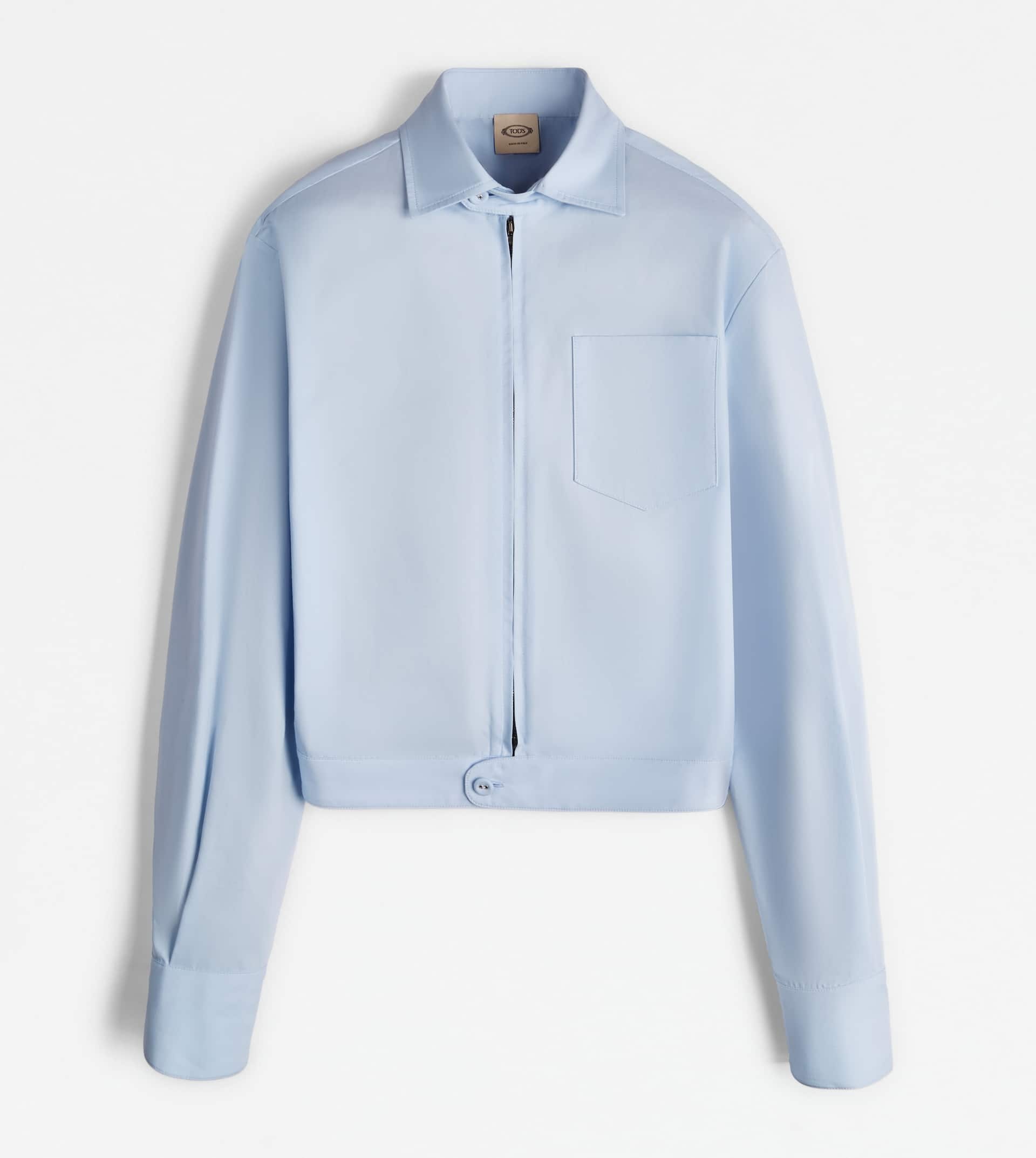 SHIRT JACKET - LIGHT BLUE - 1