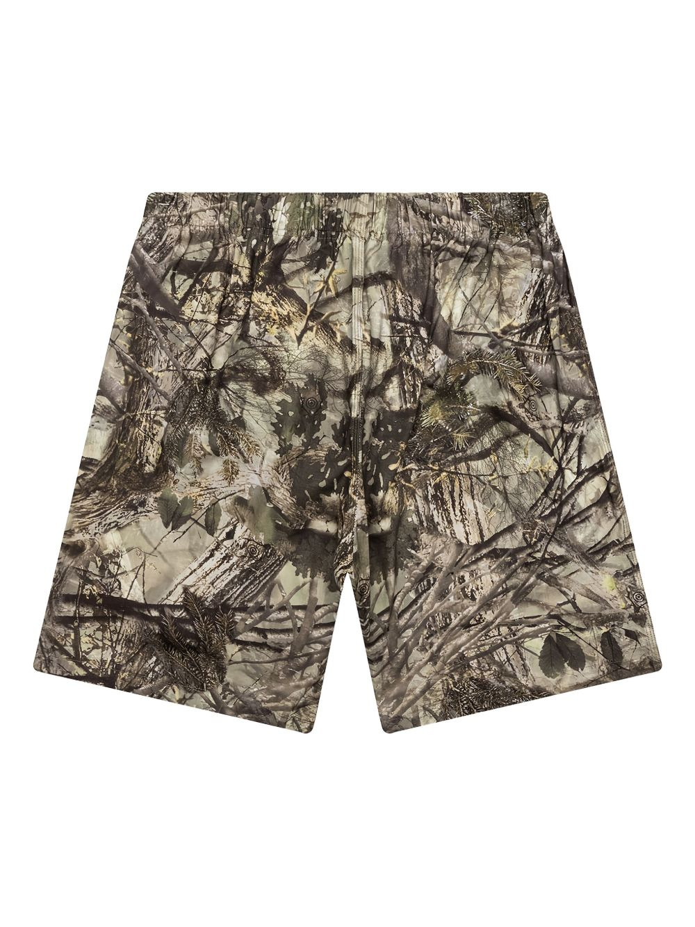 camouflage belted shorts - 2