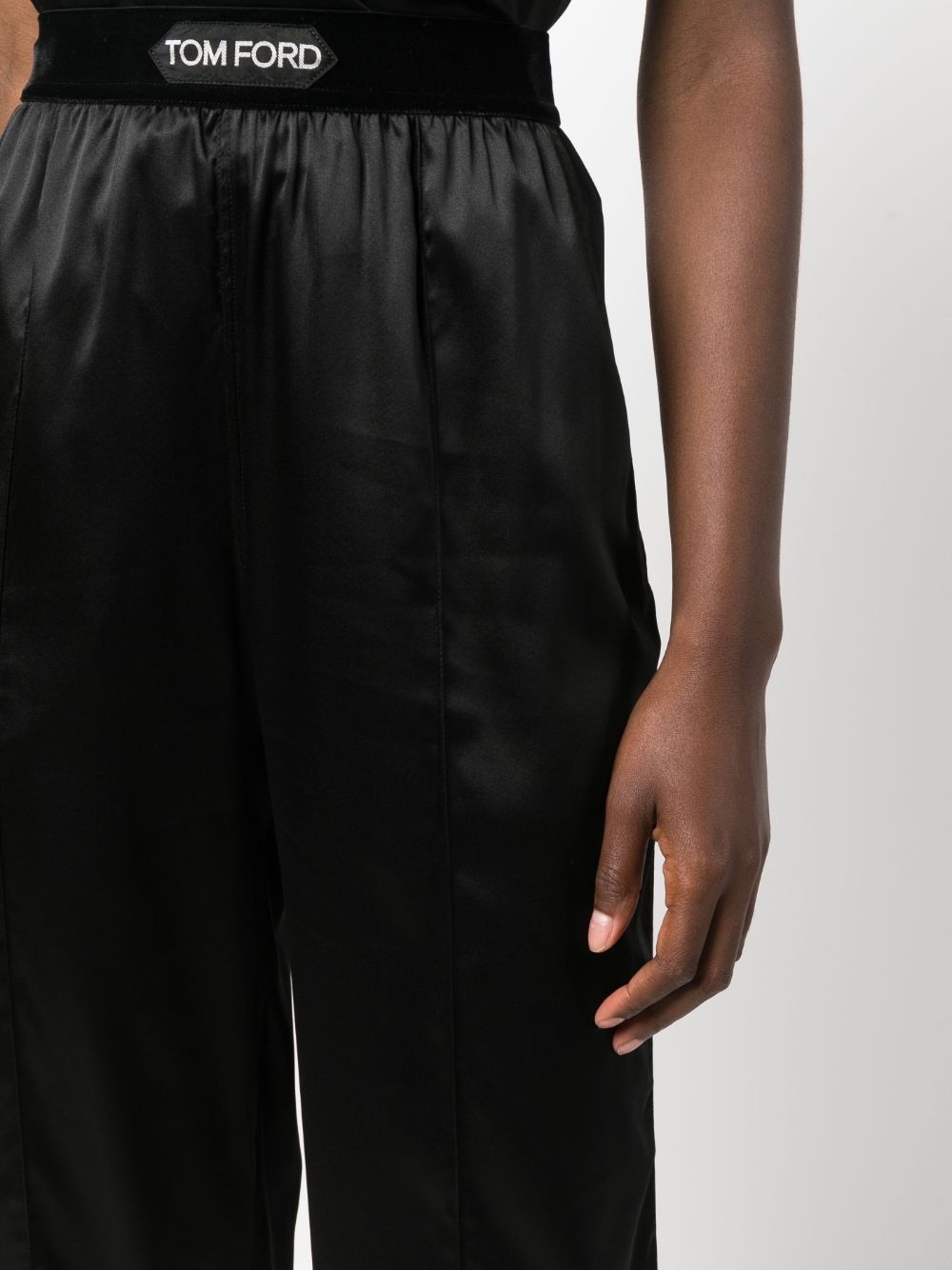 パンツ TOM FORD STRETCH SILK SATIN PIJAMAS TROUSERS STRETCH SILK SATIN PJ PANTS | Tom Ford Fashion