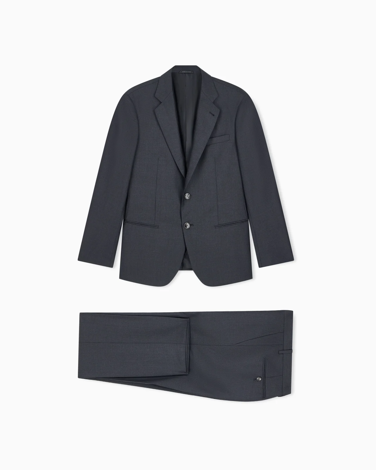 SINGLE-BREASTED SUIT SOHO IN VIRGIN WOOL AND CASHMERE - 1