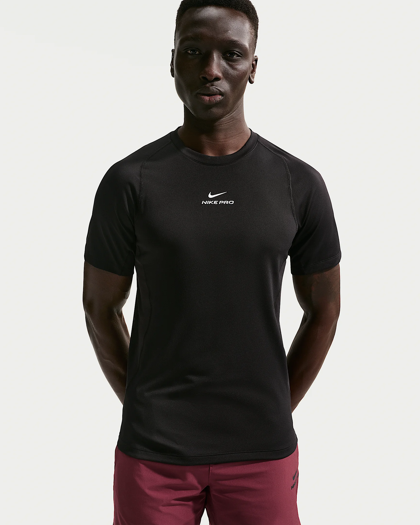 Nike Pro Training Men's Dri-FIT Short-Sleeve Top - 1