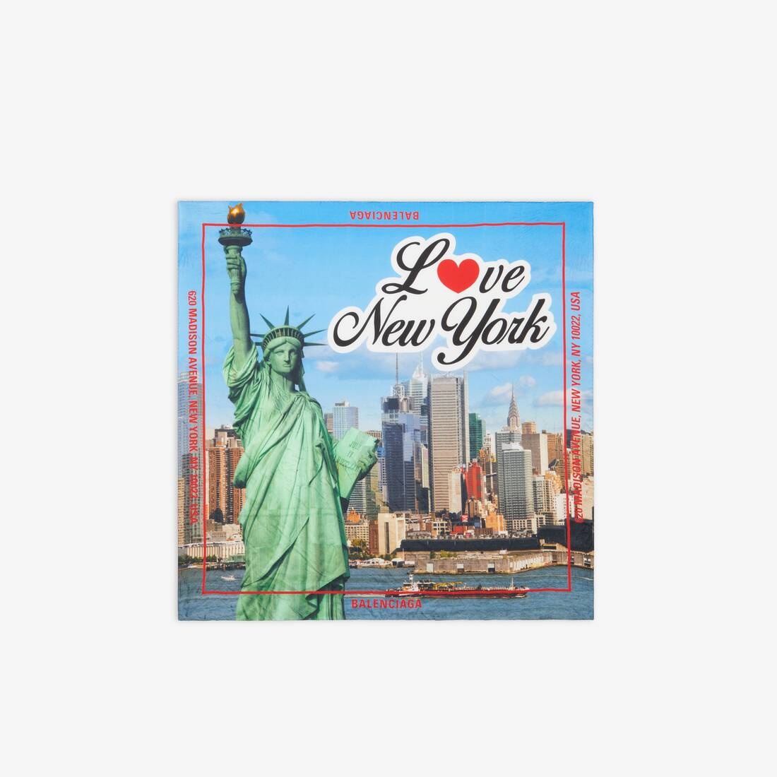 New York Scarf  in Indigo 2