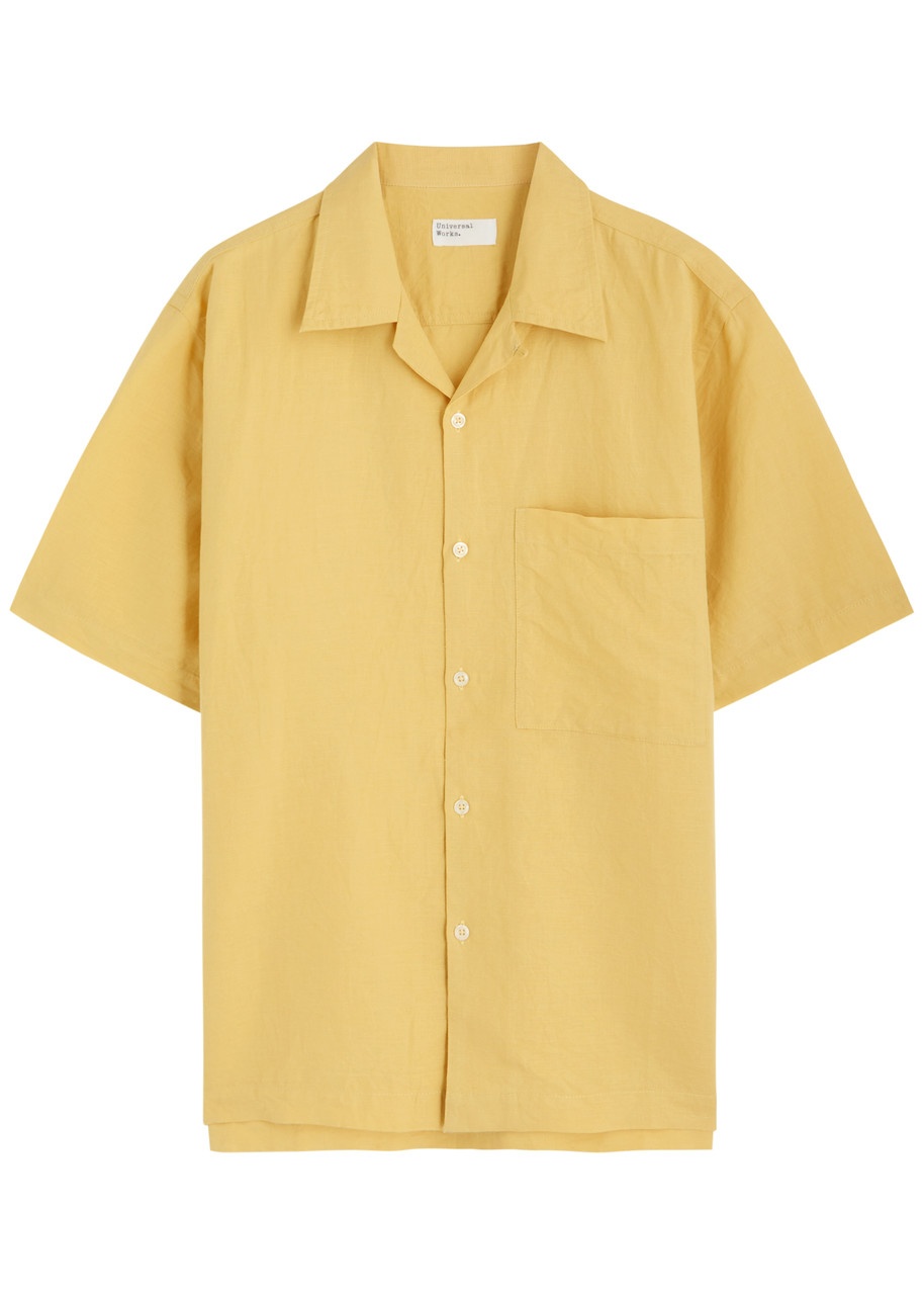 Universal Works Creased Linen-blend Shirt - 1