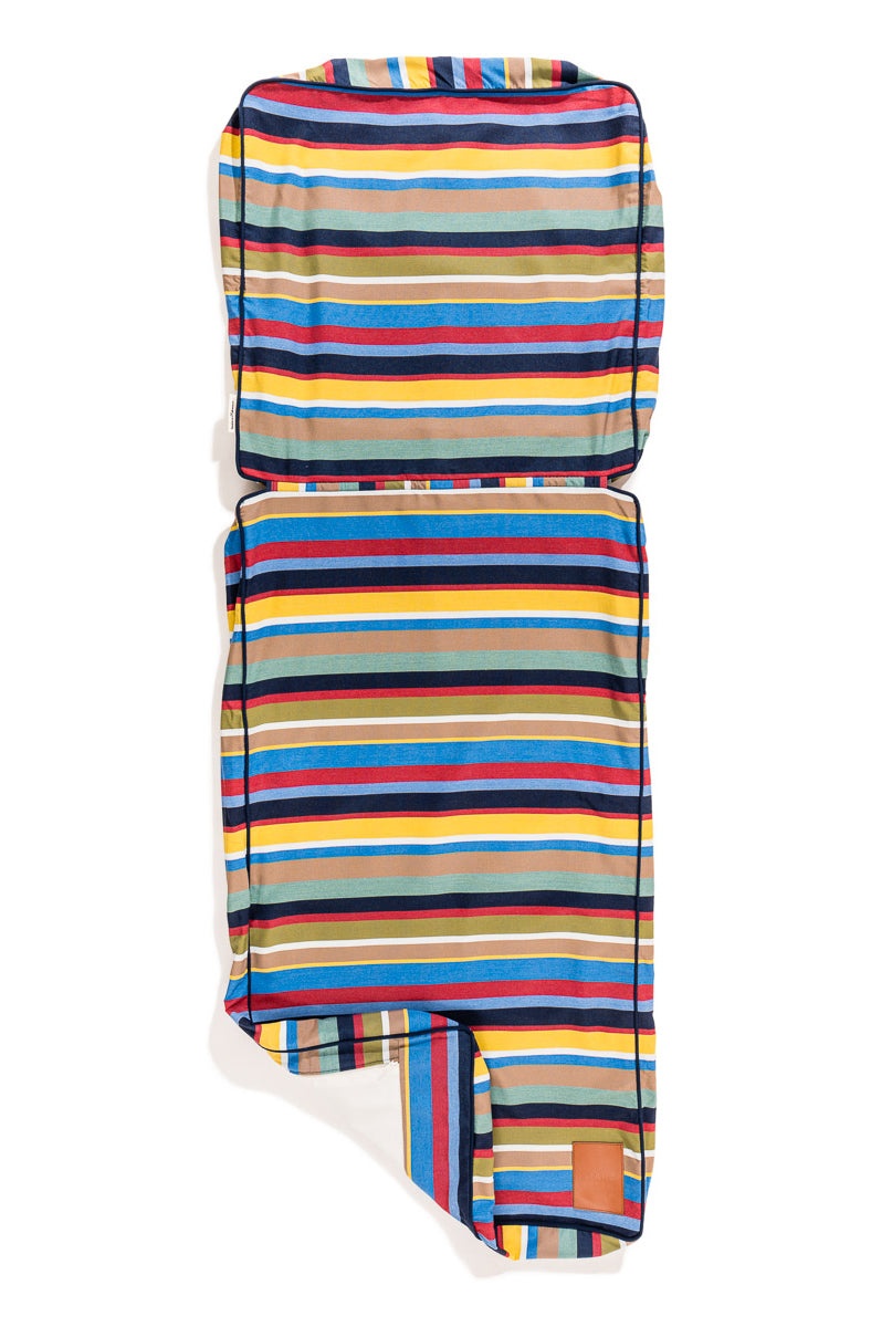 STAUD x BUSINESS & PLEASURE CO. SUN LOUNGER SLIP COVER MARKET STRIPE 5