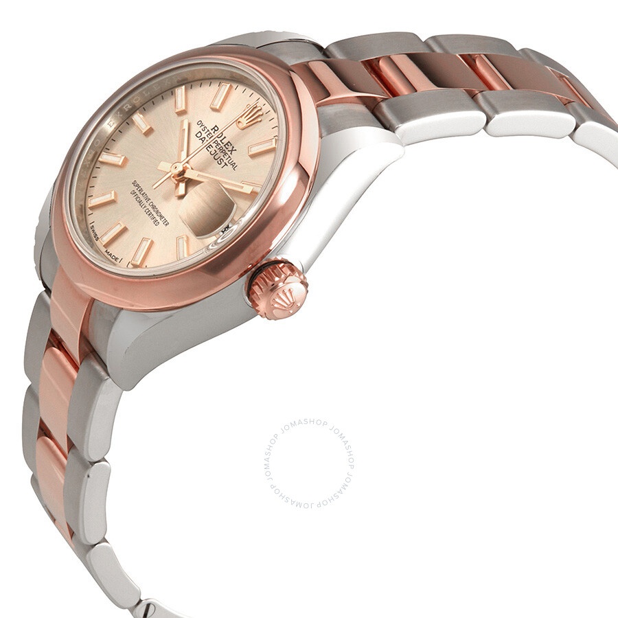 Rolex Lady Datejust Sundust Dial Steel and 18K Everose Gold Ladies Watch 279161SNSO - 2