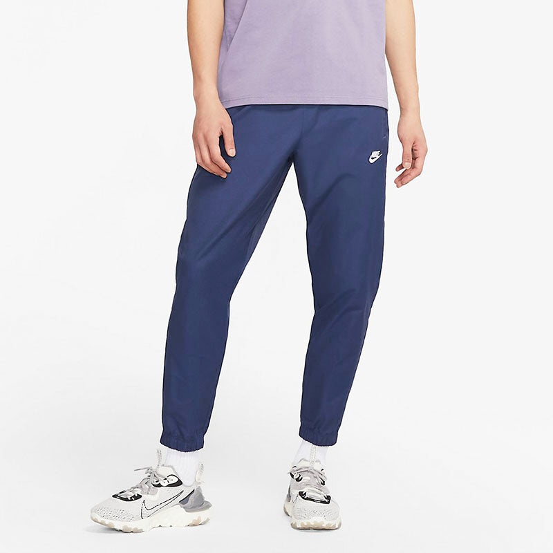 Nike Nsw Spe Wvn Athleisure Casual Sports Woven Bundle Feet Long Pants Navy Blue DD5311-410 - 4