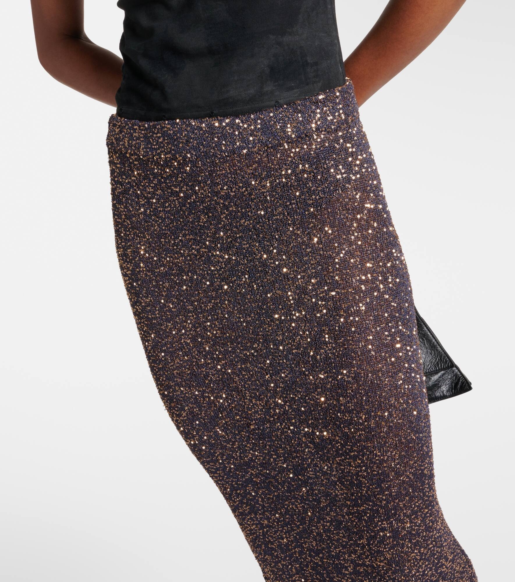 Sequined maxi skirt - 4