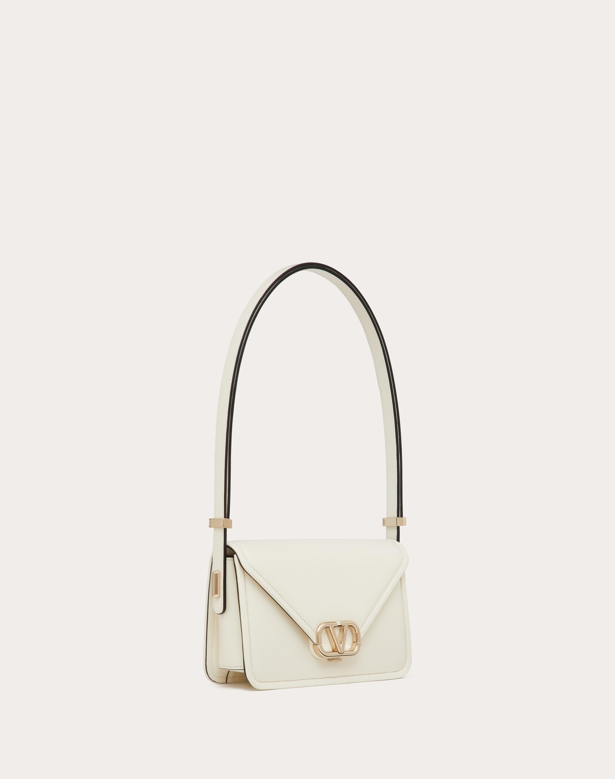 SMALL VALENTINO GARAVANI SHOULDER LETTER BAG IN SMOOTH CALFSKIN - 3