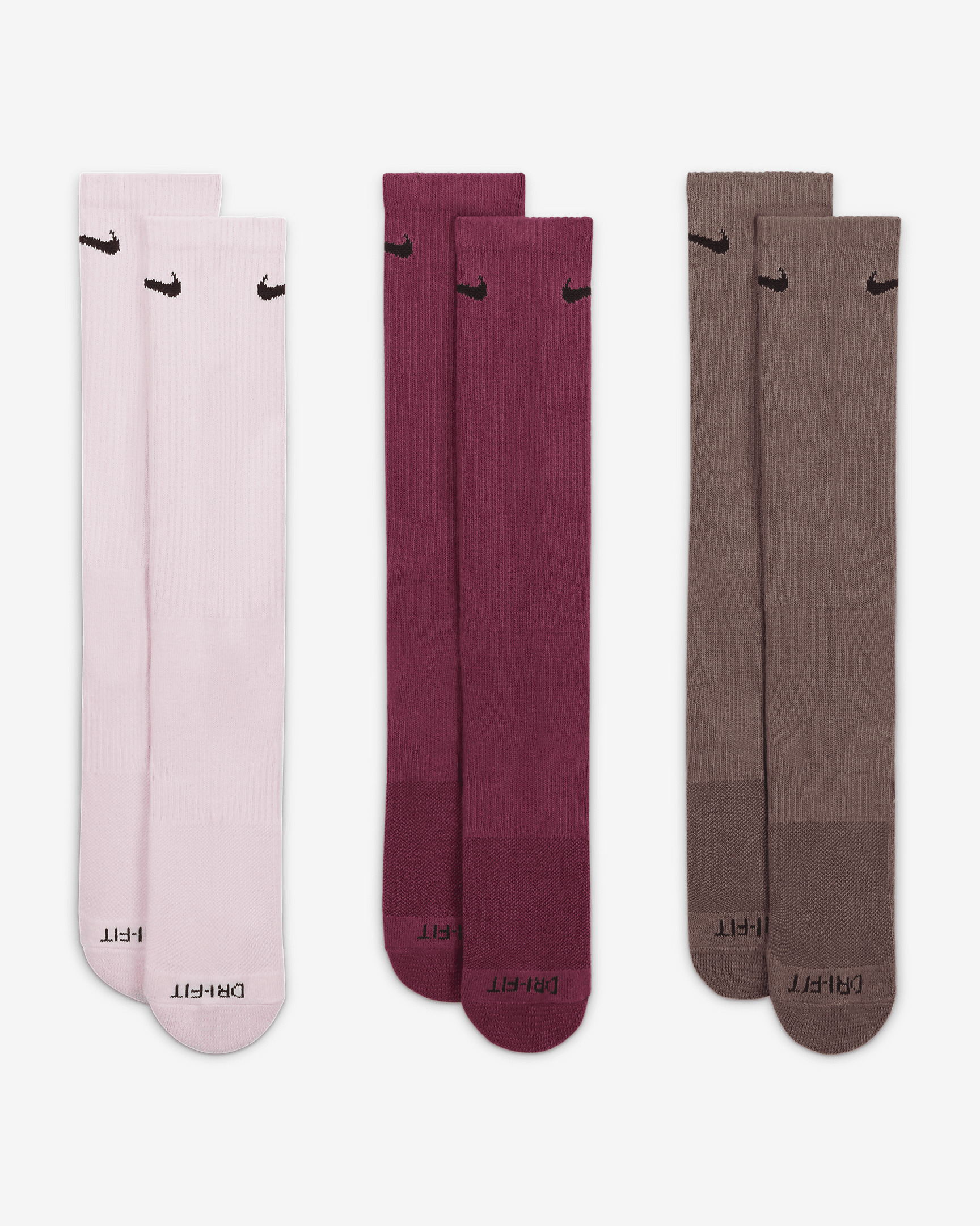 Nike Everyday Plus Cushioned Training Crew Socks (3 Pairs) - 2