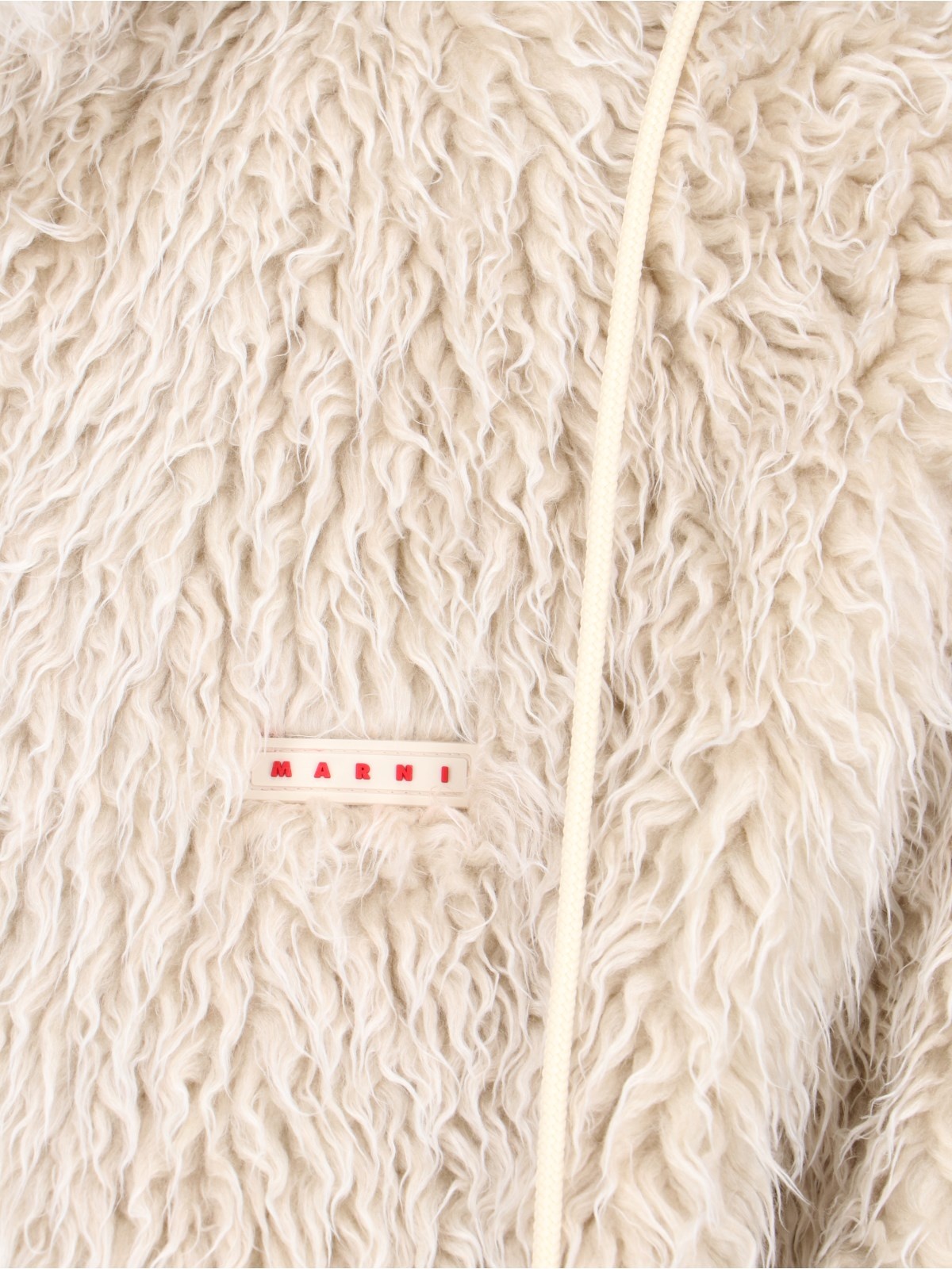 FAUX SHEARLING HOODED JACKET - 4