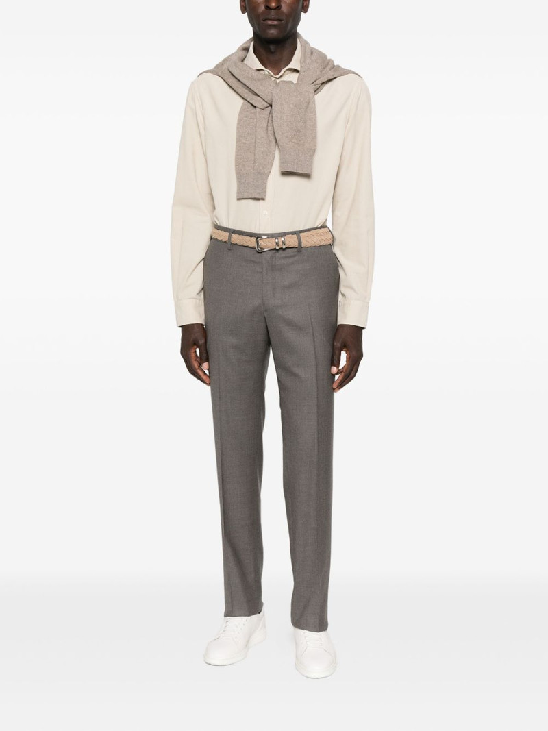 Brunello Cucinelli long-sleeve button-down shirt outlook