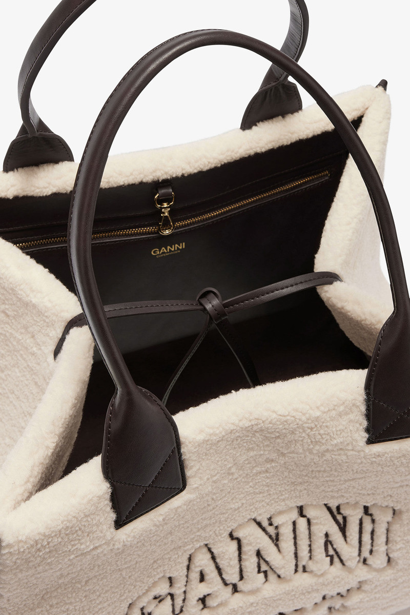 SHEARLING XXL TOTE 3