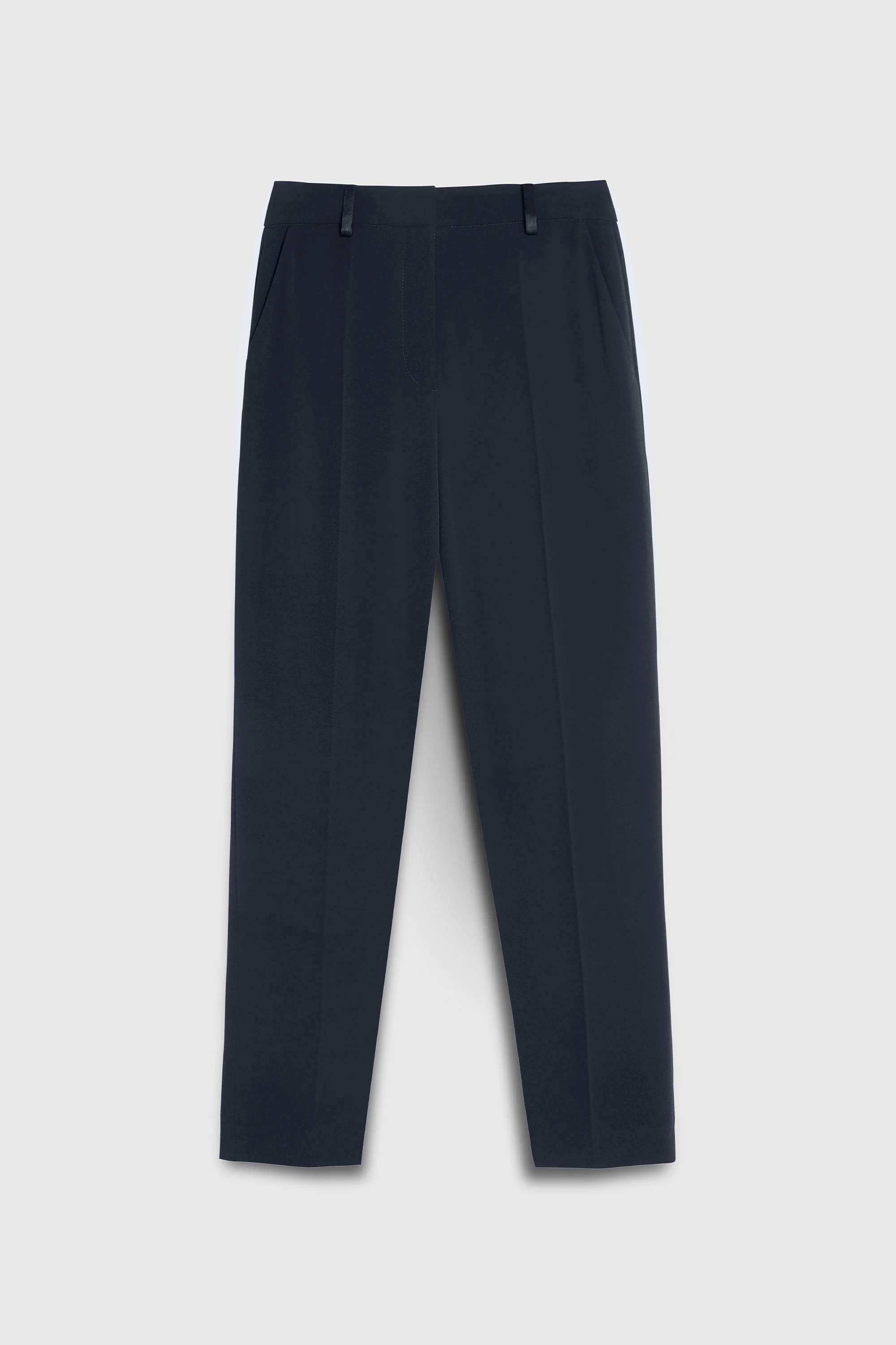 Clever Crepe Tavira Slim-Leg Trousers - 1