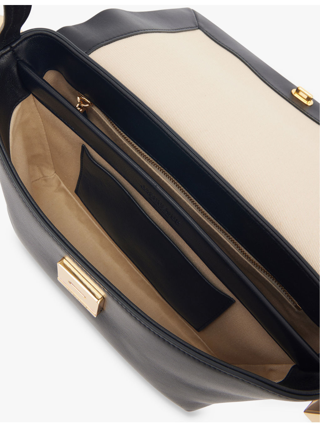 Le Rond Carre leather top-handle bag - 5