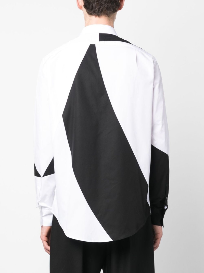 geometric-pattern cotton shirt 4