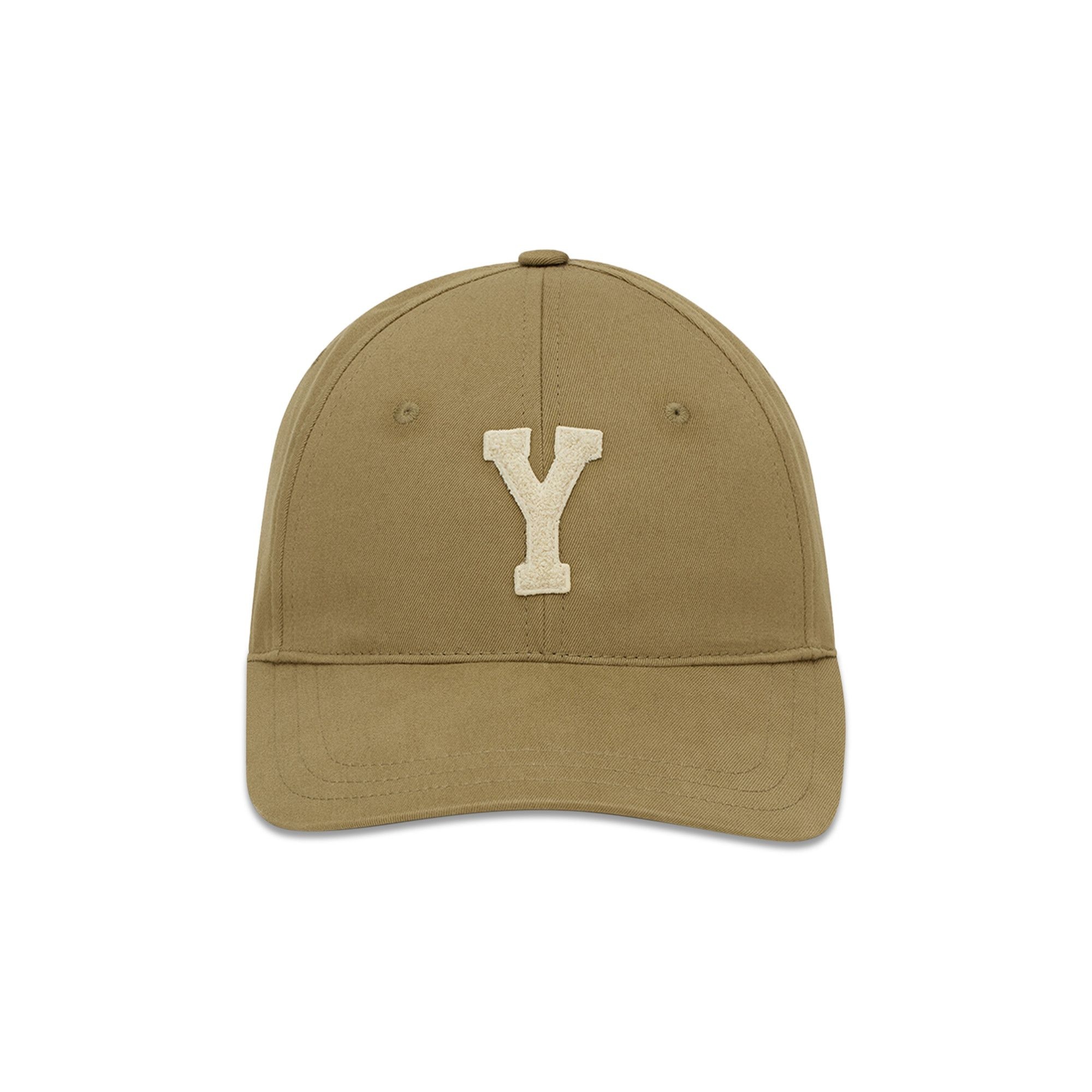 Saint Laurent Baseball Cap 'Khaki/Ivory' - 1