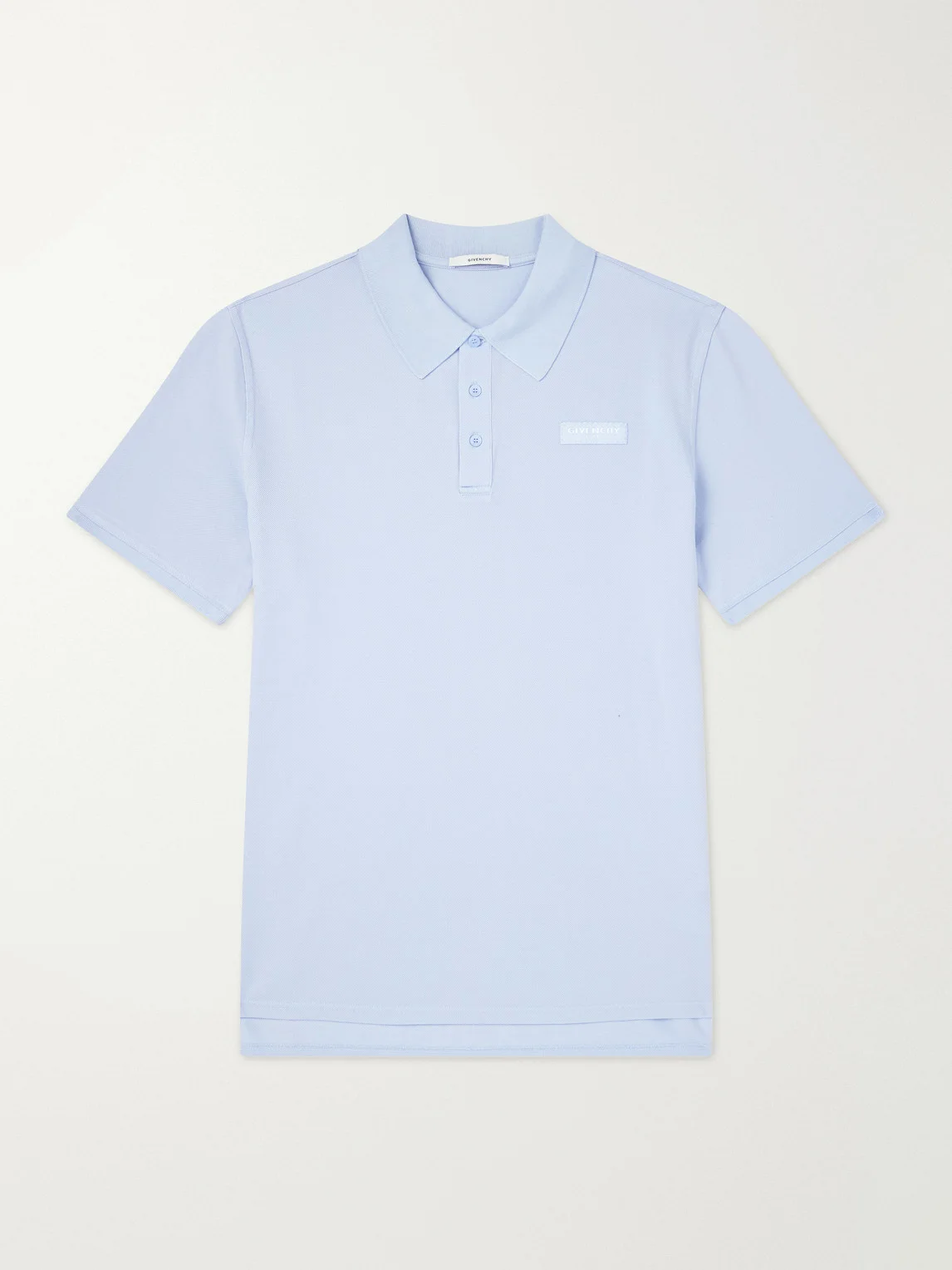 Logo-Appliqué Cotton-Piqué Polo Shirt - 1