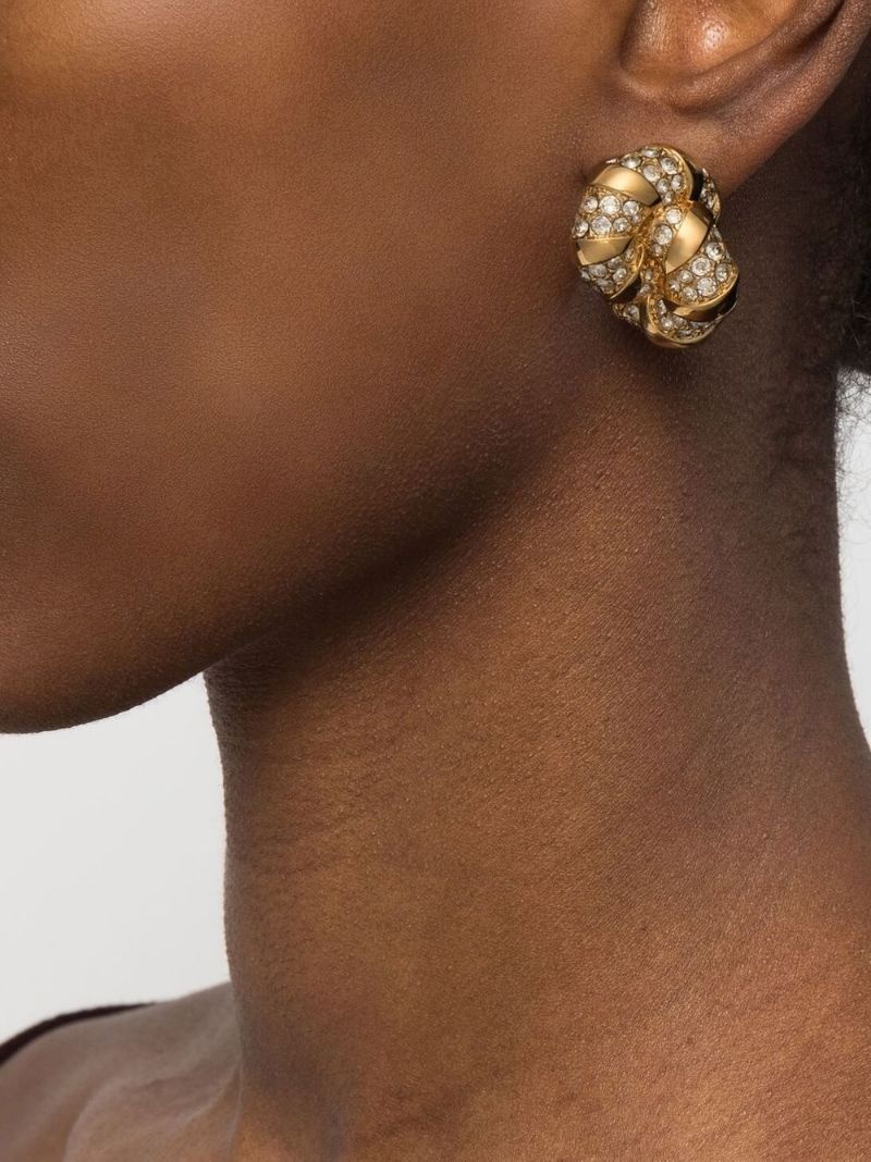 Mélodie crystal-embellished earrings - 2