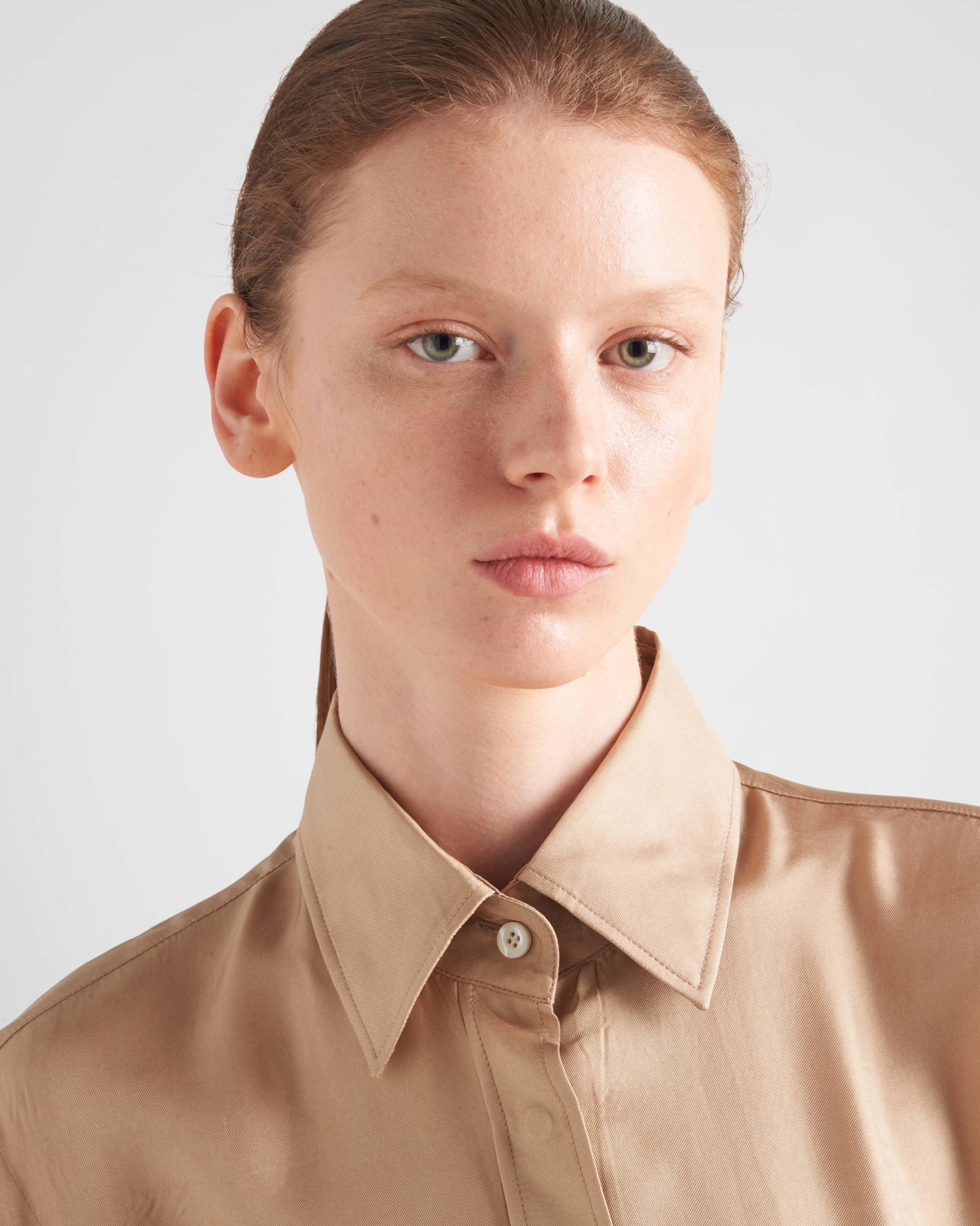 Printed gradient twill shirt - 3