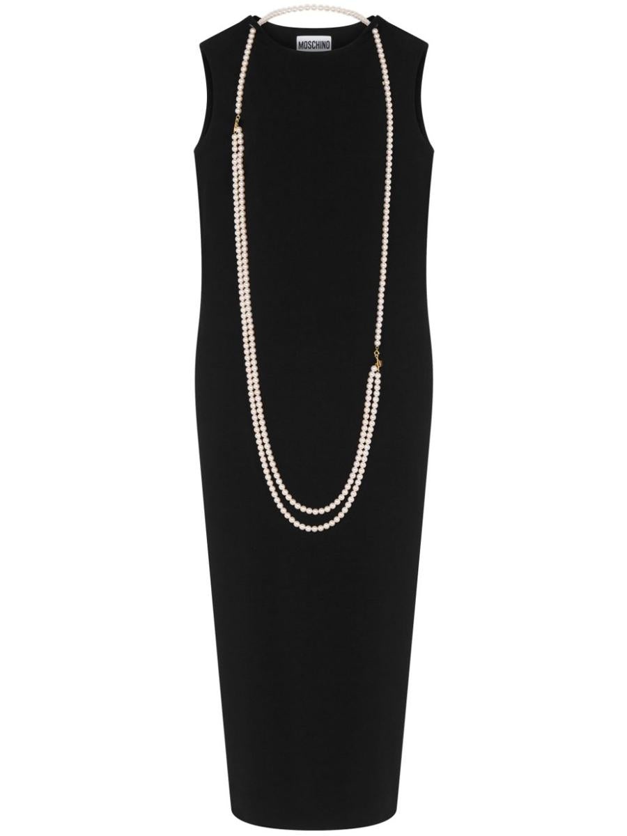 Moschino Removable Maxi Necklace Long Dress - 1