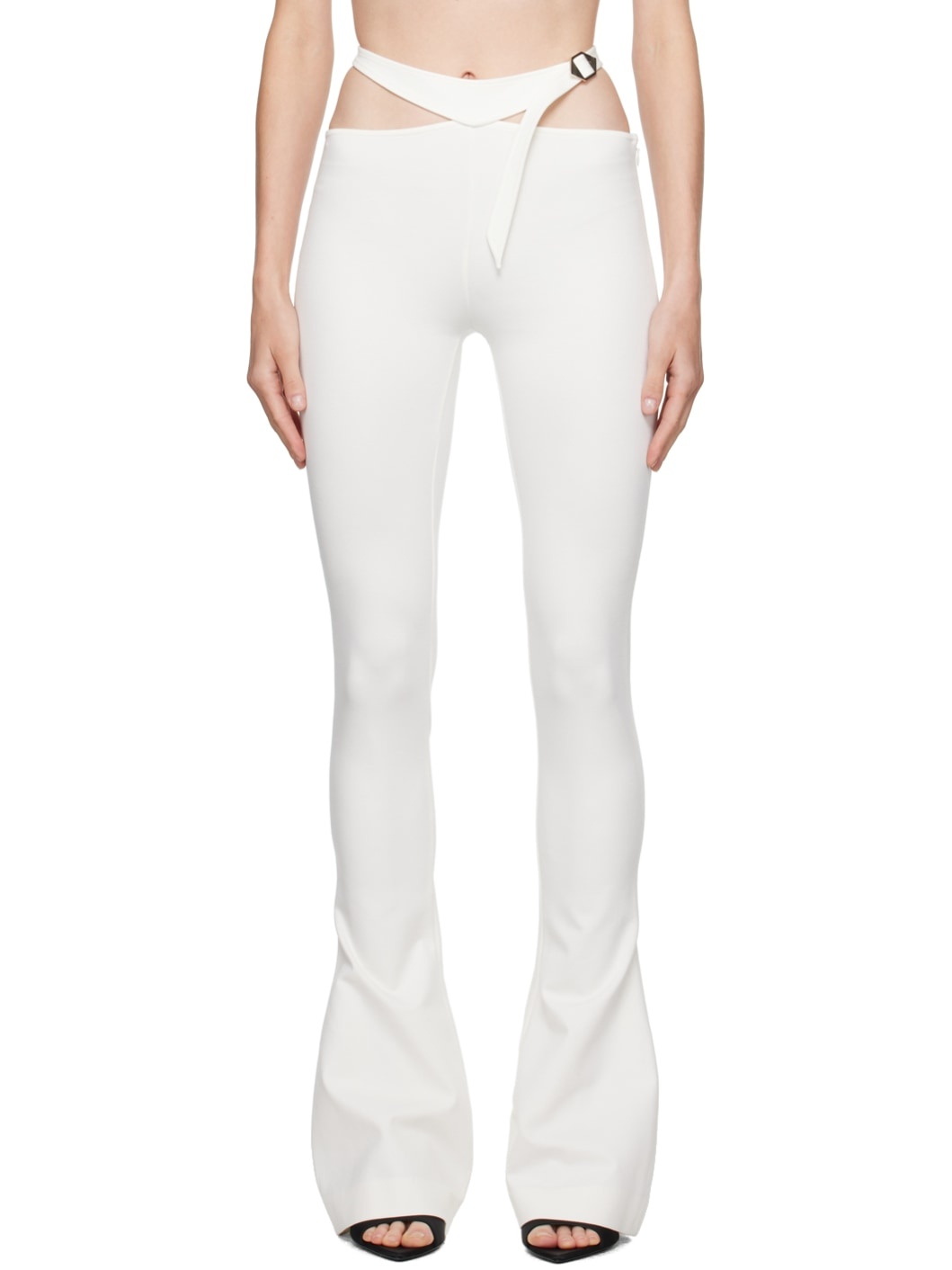 Off-White Pin-Buckle Pants - 1