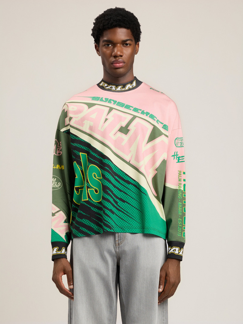 Racing Loose Long-Sleeved T-Shirt 3