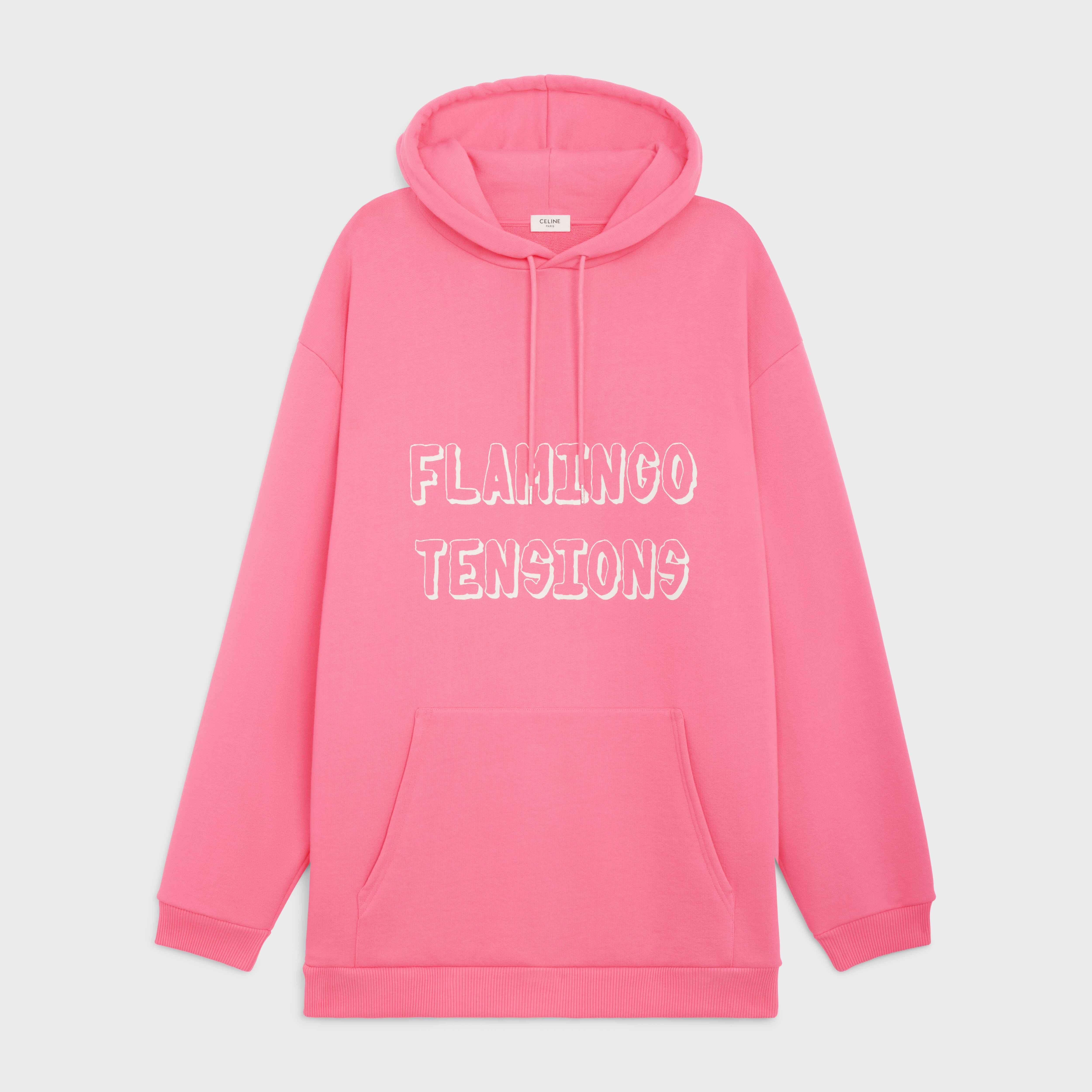 HOODIE IN COTTON FLEECE WITH ARTIST PRINT - 1