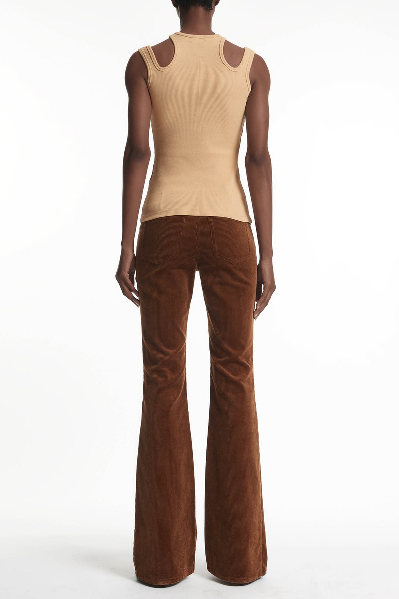 A.W.A.K.E. MODE MULTI STRAP TANK TOP BEIGE outlook