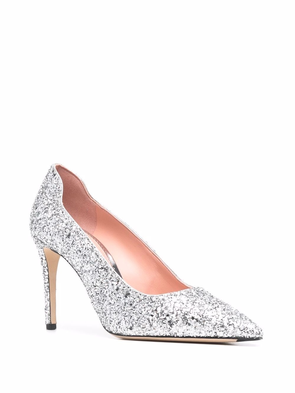 embellished pointed pumps - 2