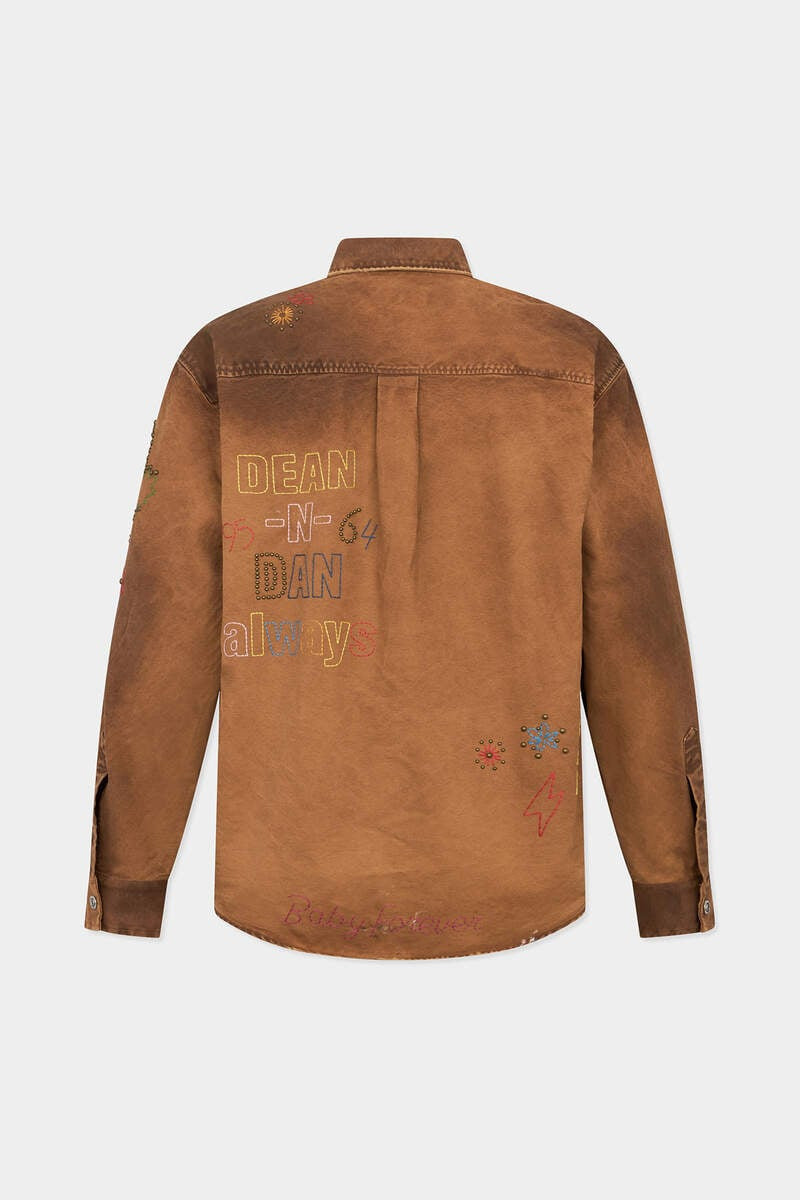 DSQUARED2 HANDMADE SCRIBBLES SHIRT outlook