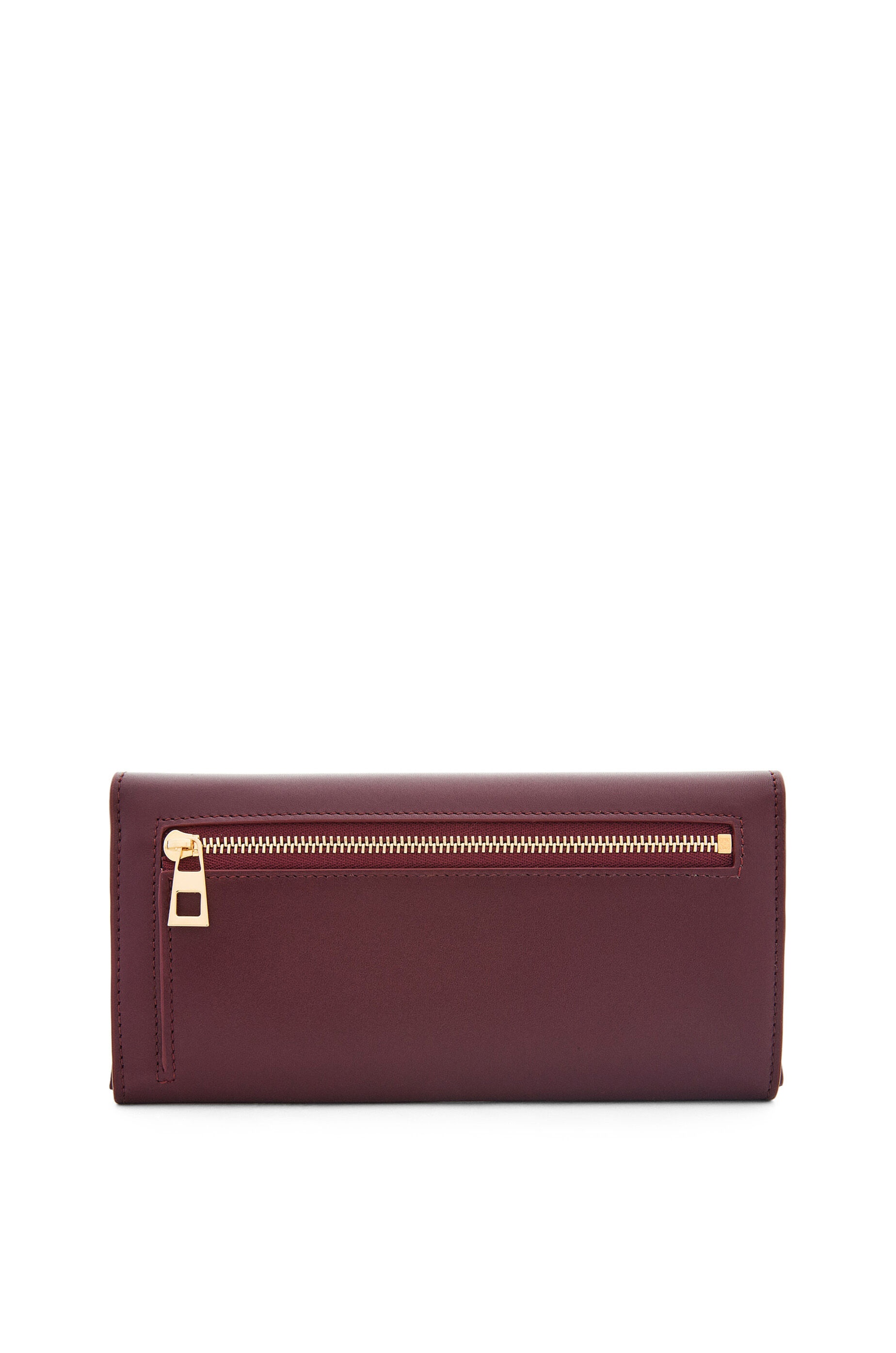 Pebble continental wallet in shiny nappa calfskin - 4