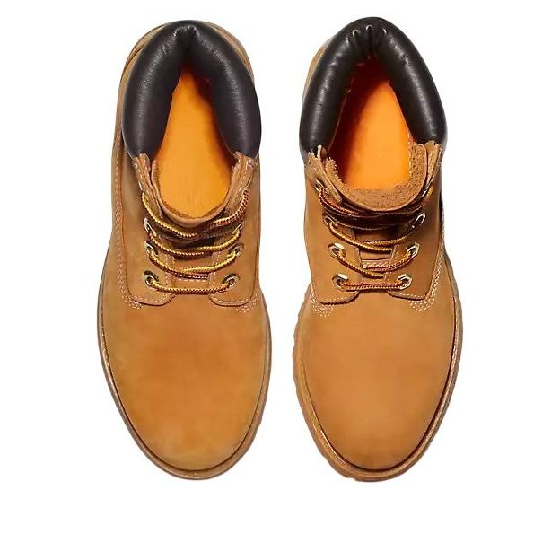 (WMNS) Timberland Premium 6-Inch Waterproof Boot 'Wheat Nubuck' TB010361713 - 3
